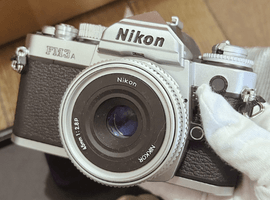Nikon:FM3A シルバー +Ai NIKKOR 45mm F2.8P シルバーなど5点