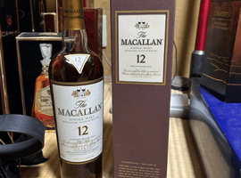 ウイスキー／MACALLAN：12年 シェリーオークカスク 旧旧（状態ランク：A）など15点