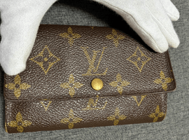 LOUIS VUITTON / モノグラム / ポルト モネ ビエ トレゾール / M61730 / 状態ランク：Dなど2点