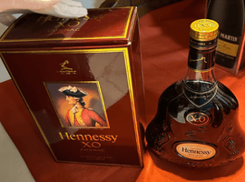 ブランデー/Hennessy:XO 金キャップ クリアボトル(状態ランク:A)など6点