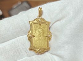 トップ(K18)など7点