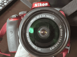 Nikon：D3300 18-55 VR II レンズキット レッドなど3点