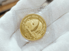 1989年 中国 パンダ金貨 1/2オンス(50元)など8点