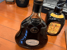ブランデー／Hennessy：XO 金キャップ グリーンボトル（状態ランク：C）など7点