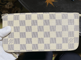 LOUIS VUITTON / ダミエ アズール / ポルトフォイユ アンソリッド / N63072 / 状態ランク：Bなど3点