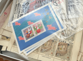 平成11年 お年玉郵便切手（お年玉切手シート）／「奥の細道」シリーズなど（岡山県倉敷市・出張買取）｜切手の高価買取なら【バイセル】