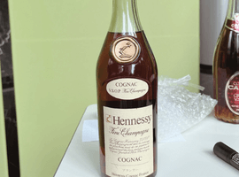 Hennessy：VSOP ファイン シャンパーニュ グリーンボトルなど4点