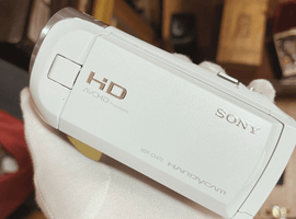 SONY：デジタルHDビデオカメラレコーダー ハンディカム HDR-CX470 ホワイトなど3点