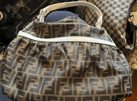 FENDI / ズッカ柄 ハンドバッグ / 8BR344 / 状態ランク：Bなど3点