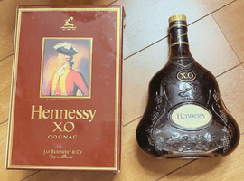 ブランデー：Hennessy（XO 金キャップ クリアボトル）／ブランデー：Hennessy（XO 金キャップ クリアボトル）など3点