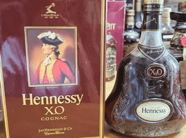 ブランデー：Hennessy（XO 金キャップ クリアボトル）／ブランデー：Hennessy（VSOP スリムボトル グリーンボトル）など5点