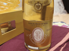 ワイン：LOUIS ROEDERER（2009）／ワイン：KENZO ESTATE（明日香 2019）など3点