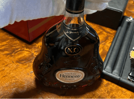ブランデー／Hennessy：XO 金キャップ クリアボトル（状態ランク：C）など5点