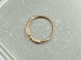 リング / TIFFANY & Co. / Tワイヤーリング / 750 / メレダイヤなど2点