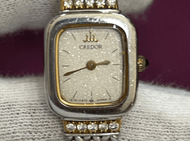 SEIKO / クレドール SS+18KT / 1E70-5130 / 状態ランク：Bなど2点