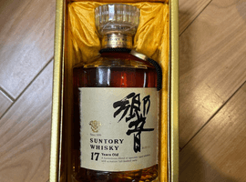 ウイスキー／Suntory：響 17年 旧 裏ゴールドラベル（状態ランク：D）など3点