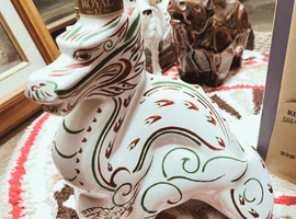 Suntory：ローヤル 12年 干支ボトル 辰 2000年 陶器など6点（北海道