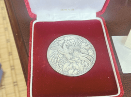 500円白銅貨幣発行記念 純銀メダルなど7点(静岡県浜松市中央区・出張買取)｜古銭の高価買取なら【バイセル】