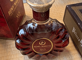 ブランデー／REMY MARTIN：XO スペシャル 現行 クリアボトル（状態ランク：D）など3点