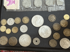 海外硬貨／硬貨／旧日本銀貨／など