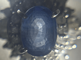 Pt900 / サファイア / 1.34ct / メレダイヤ / 0.54ctなど3点