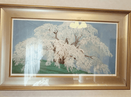 中島千波の三春の瀧櫻など3点