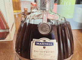 ブランデー：MARTELL（XO スプリーム グリーンボトル）／ウイスキー：GLENLIVET（12年 ピュアシングルモルト）など4点