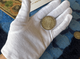 1000円銀貨など3点