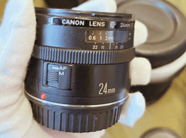 Canon：EF 24mm F2.8など4点