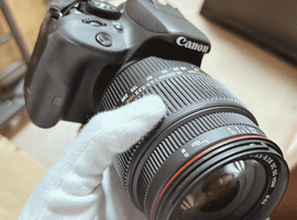 Canon：EOS Kiss X7 + 18-200mm F3.5-6.3 II DC OS HSM／Canon：IXY 410F ブラックなど2点