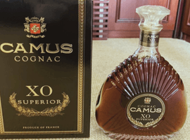 ブランデー：CAMUS（XO スペリオール）／ブランデー：CAMUS（カミュ ナポレオン デラックスデキャンタ）など5点