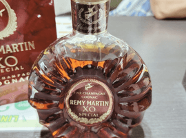 ブランデー：REMY MARTIN（XOスペシャル 旧クリアボトル）／ブランデー：CAMUS（スペシャルリザーブ ルノアール アフターザバス ブック型陶器）など5点