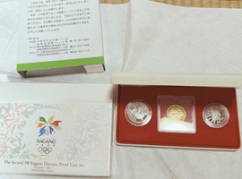 長野オリンピック貨幣セットなど9点