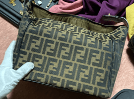 FENDI / ズッカ柄 ハンドバッグ / 55650 / 状態ランク:Bなど4点