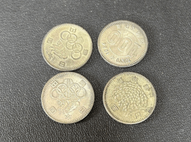 旧100円硬貨／黒ブック／古銭一式／など