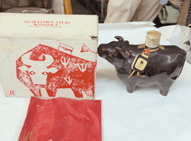 Suntory：オールド 干支ボトル 丑 1985年 陶器など8点（愛知県名古屋市