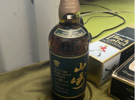 Suntory:山崎 10年 ピュアモルト グリーンラベルなど12点