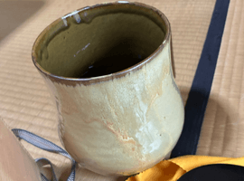 茶道具／水指(みずさし)：亀井味楽など3点