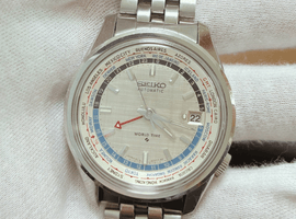 SEIKO / ワールドタイム / 6117-6010 / 状態ランク:Bなど2点