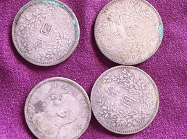 中華民国 一圓銀貨など