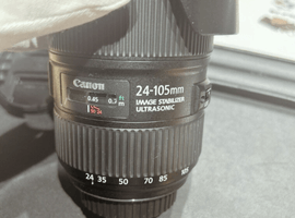 Canon：EF 24-105mm F4L IS II USM／Canon：EF-S 18-135mm F3.5-5.6 IS USMなど2点