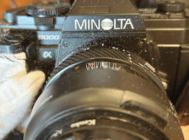 MINOLTA：交換レンズ付きボディ／Canon：ボディなど4点