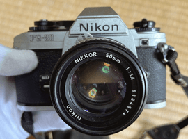 Nikon：FG-20 + Ai-S NIKKOR 50mm F1.4など3点