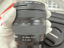 TAMRON：20-40mm F2.8 Di III VXD A062S (ソニー E用)／SONY：α7C II ボディ ILCE-7CM2 B ブラックなど2点