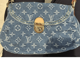 LOUIS VUITTON / モノグラム デニム / ミニプリーティー / M95050 / 状態ランク：ABなど2点