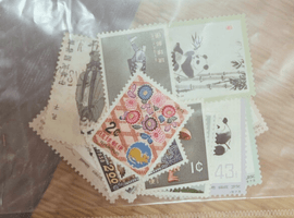 中国切手「オオパンダ（第2次）」／特殊切手「国際連合平和維持活動協力五周年記念」など