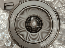 Canon：RF 16mm F2.8 STM／Canon：EF 24-70mm F4L IS USMなど2点
