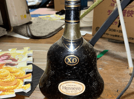 Hennessy：XO 金キャップ グリーンボトルなど3点