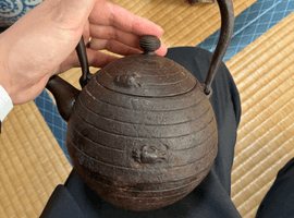 茶道具／鉄瓶：斎峰など2点