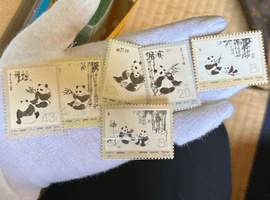 オオパンダ（第2次）／編号郵票 57〜62「大熊猫」など